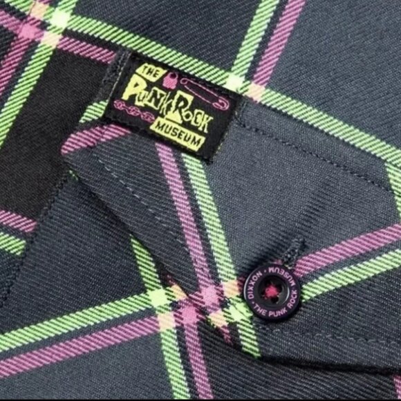 Dixxon Flannel Company The Punk Rock Museum Collab Shirt, Men's XLARGE, BNIB - Picture 3 of 5